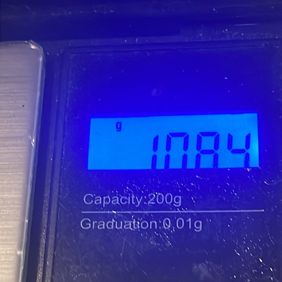 Size 6.5 Modernist gold tone ribbed wide stretch statement ring - Picture 12 of 12